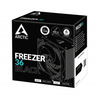 ARCTIC Freezer 36 CPU hladilni ventilator - črn (LGA1700/AMD 4/AM5) (ACFAN00123A) PC