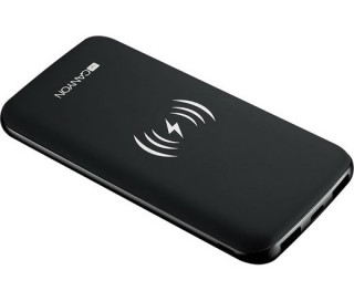 Powerbank Canyon z brezžičnim polnilcem 8000 mAh črne barve Mobile