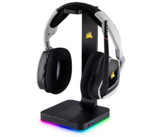 CORSAIR ST100 RGB Premium stojalo za slušalke + z zvočno kartico 7.1 (CA-9011167-EU) PC