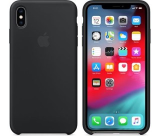 MOBIL-CASE Apple iPhone XS Max Silicone Case Black Mobile