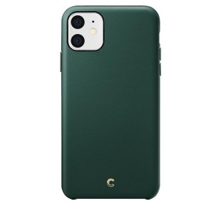 Spigen Ciel Cyrill Apple iPhone 11 Forest Green, usnjena torbica, zelena Mobile