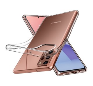 Ovitek Spigen liquid Crystal Samsung Galaxy Note 20 Crystal Clear, prosojen Mobile