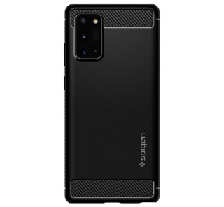 Ovitek Spigen Rugged Armor za Samsung Galaxy Note 20 Matte Black, črn Mobile