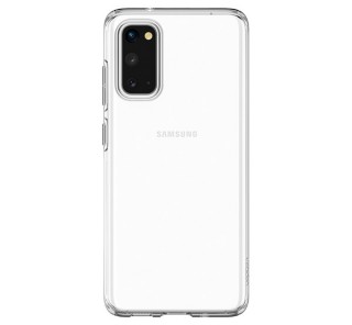 Ovitek Spigen liquid Crystal za Samsung Galaxy S20 Crystal Clear, prosojen Mobile