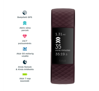 Fitbit Charge Activity zapestnica za merjenje 3,96 cm (1,56") vijolična Mobile