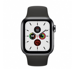 Apple Watch Series GPS+Cellular pametna ura, 40 mm, nerjaveče jeklo, siva/črna Mobile