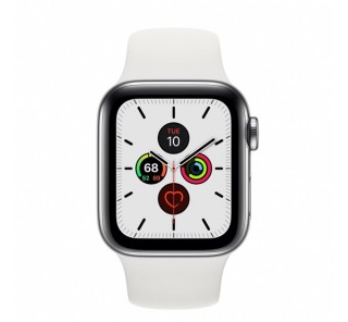 Apple Watch Series GPS+Cellular pametna ura, 40 mm, nerjaveče jeklo, siva/bela Mobile