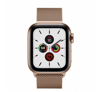 Apple Watch Series GPS+Cellular pametna ura, 40 mm, nerjaveče jeklo, zlat pas Mobile