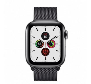 Apple Watch Series GPS+Cellular pametna ura, 40 mm, nerjaveče jeklo, siv/črn pas Mobile