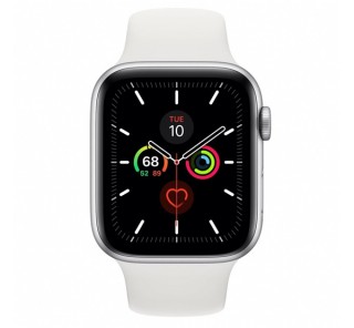 Apple Watch Series GPS+Cellular pametna ura, 44 mm, aluminij srebrna/bela Mobile