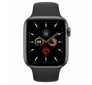 Apple Watch Series GPS+Cellular pametna ura, 44 mm, aluminijasto siva/črna Mobile