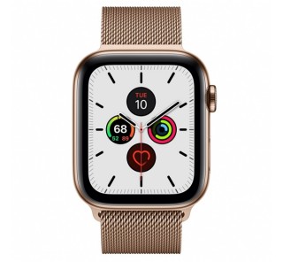 Pametna ura Apple Watch Series GPS+Cellular, 44 mm, nerjaveče jeklo, zlat/zlat pas Mobile