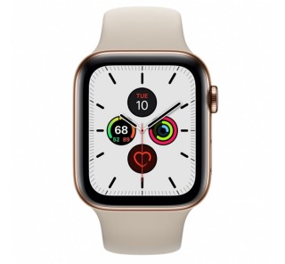 Apple Watch Series GPS+Cellular pametna ura, 44 mm, nerjaveče jeklo, zlata/siva Mobile