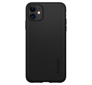 Črna torbica Spigen Thin Fit 360 Apple iPhone 11, črna Mobile