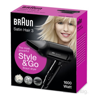 BRAUN HD 350 Style&go sušilnik za lase Dom