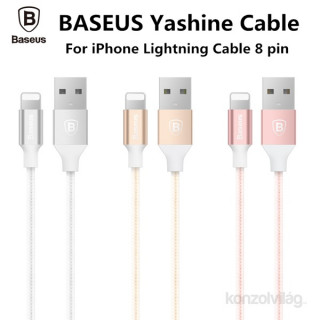 MOBIL-CASE Baseus Apple Lightning Yashine Series kabel 1m srebrne barve Mobile