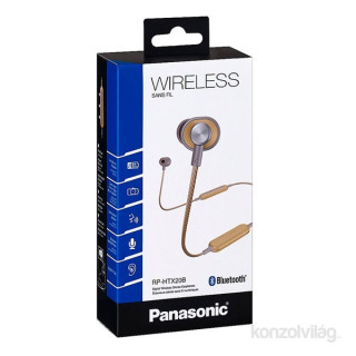 Panasonic RP-HTX20BE-C gorčično rumene slušalke Bluetooth Ergofit Mobile