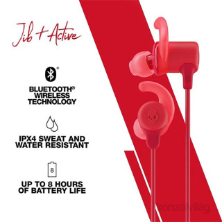 Bluetooth športne slušalke Skullcandy S2JSW-M010 JIB+ Active Red Mobile