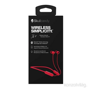 Skullcandy S2JPW-M010 JIB+ črne/rdeče Bluetooth slušalke z ovratnim trakom Mobile