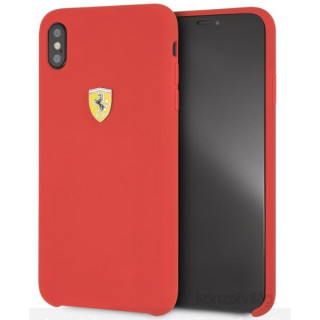 Silikonski ovitek Ferrari iPhone XS MAX SF Red Mobile