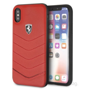 Ferrari Heritage iPhone X/XS usnjena trda rdeča torbica Mobile