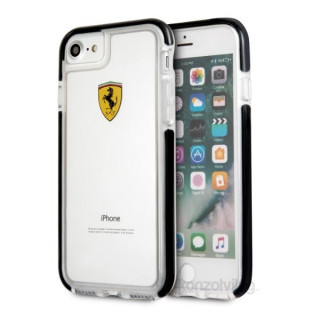 Ferrari iPhone prosojen svetlo črn ovitek Mobile