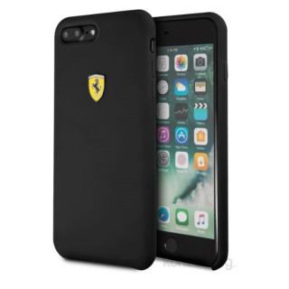 Ferrari iPhone Plus SF silikonski črni ovitek Mobile