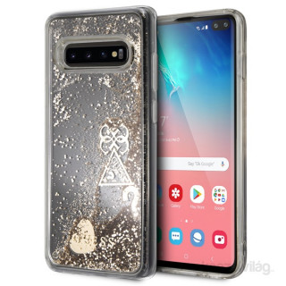 Guess nov ovitek z bleščečimi srčki za Samsung S10 Plus Mobile