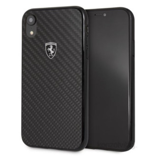 Ferrari Heritage Iphone XR ovitek iz prave karbonske trde črne barve Mobile