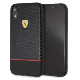 Ovitek iz mehke gume Ferrari On Track Racing Shield za iPhone XR Mobile