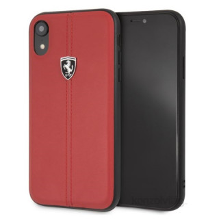 Rdeča črtasta torbica Ferrari Heritage za iPhone XR Mobile