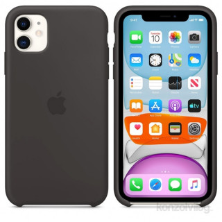 Črn silikonski ovitek Apple iPhone 11 Mobile