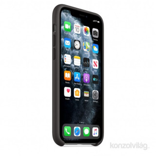 Silikonski ovitek Apple iPhone 11 Pro Black Mobile