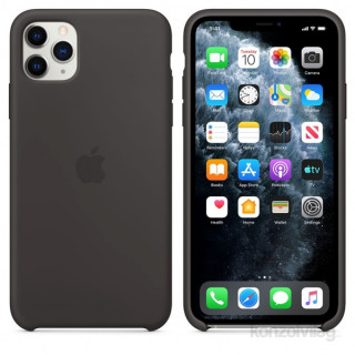 Silikonski ovitek Apple iPhone 11 Pro Max Black Mobile