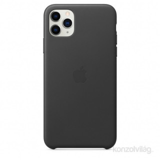 Apple iPhone 11 Pro Max črna usnjena torbica Mobile