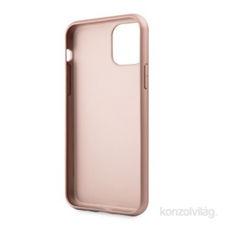 Ovitek iz umetnega usnja GUESS iPhone 11 Pro Rose Gold Mobile