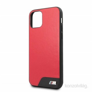 Ovitek iz trdega umetnega usnja BMW iPhone 11 Pro sima Red Mobile