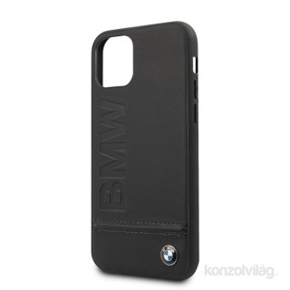 Ovitek BMW Logo Imprint za iPhone 11 Pro Black Mobile