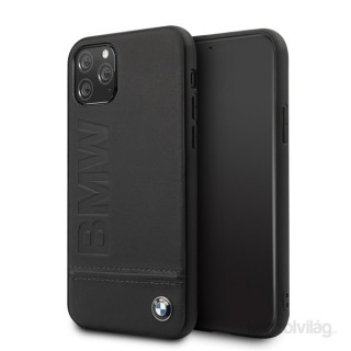 Ovitek BMW Logo Imprint za iPhone 11 Pro Black Mobile