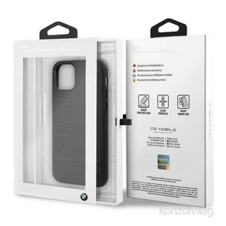 Ovitek BMW Logo Imprint za iPhone 11 Pro Black Mobile