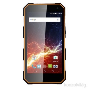 myPhone HAMMER ENERGY 18x9 5,7" LTE 3/32GB Dual SIM črno-oranžen pametni telefon odporen na padce, prah in udarce Mobile