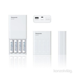 Eneloop KKJ87MCC40USB polnilnik baterij 4x1900mAh AA baterija/funkcija POWERBANK Mobile