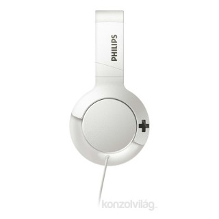 Slušalke z mikrofonom Philips SHL3175WT/00 Bass+ White Mobile