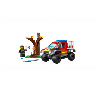 LEGO City Reševalni gasilski tovornjak 4x4 (60393) Igra 