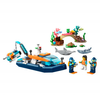 LEGO City Raziskovalni potapljaški čoln (60377) Igra 