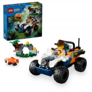 LEGO City: Terenec raziskovalca džungle in reševanje rdečega panda (60424) Igra 