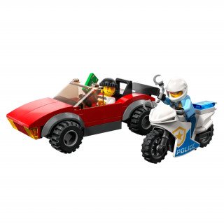 LEGO City Pregon avtomobil s policijskim motorjem (60392) Igra 