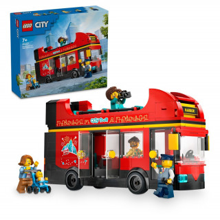 LEGO City: Rdeči dvonadstropni turistični avtobus (60407) Igra 