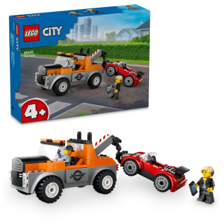 LEGO City: Vlečno vozilo in popravilo športnega avta (60435) Igra 