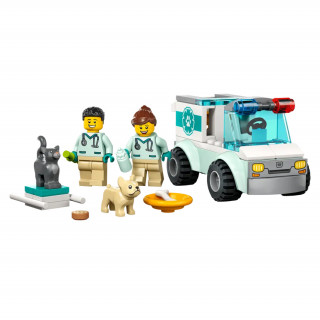 LEGO City Veterinarski reševalni kombi (60382) Igra 